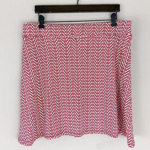 Sport Haley Red Scarlett Print Golf Skort XL